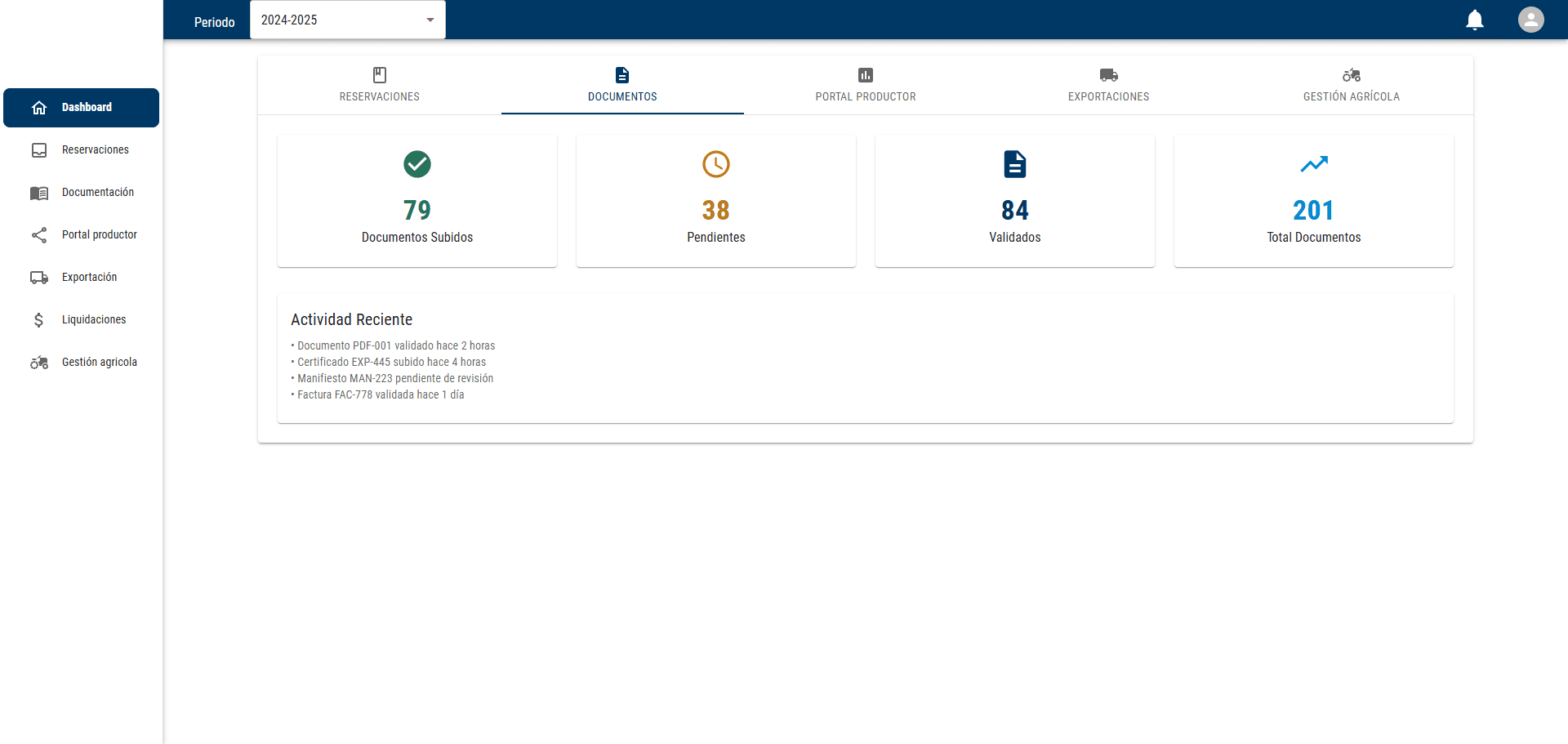 Daia HUB - Documentos Home