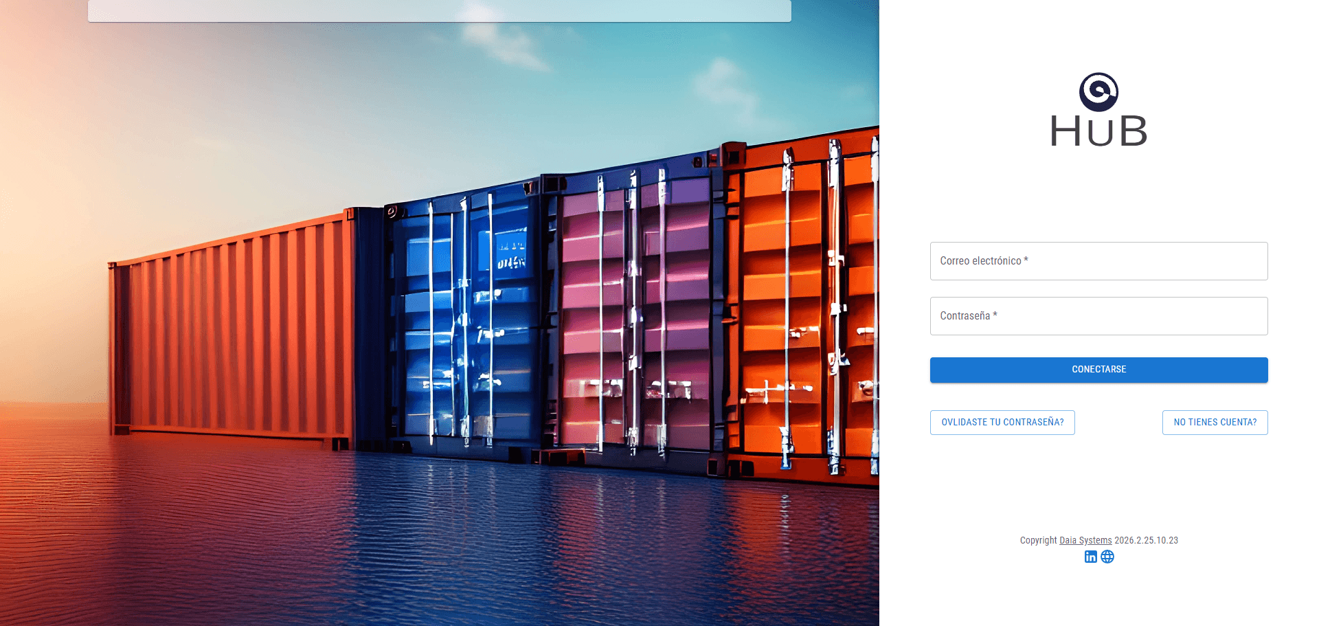 Daia HUB - Login