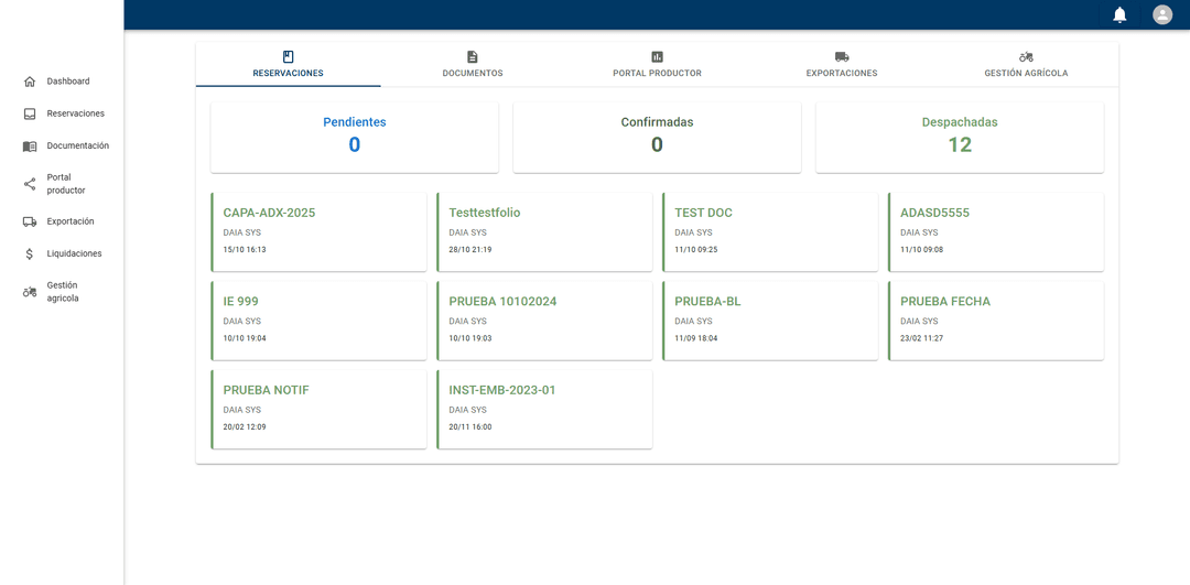 Daia HUB Screenshot